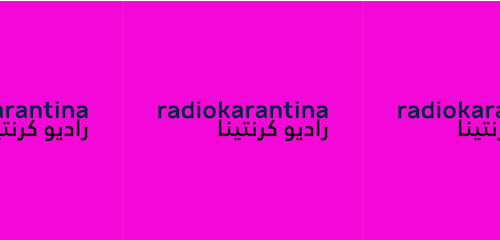 Guest show on Radio Karantina 14 June 2020